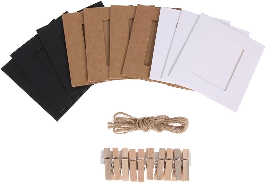 DIY Kraft Photo Frame Display Kit