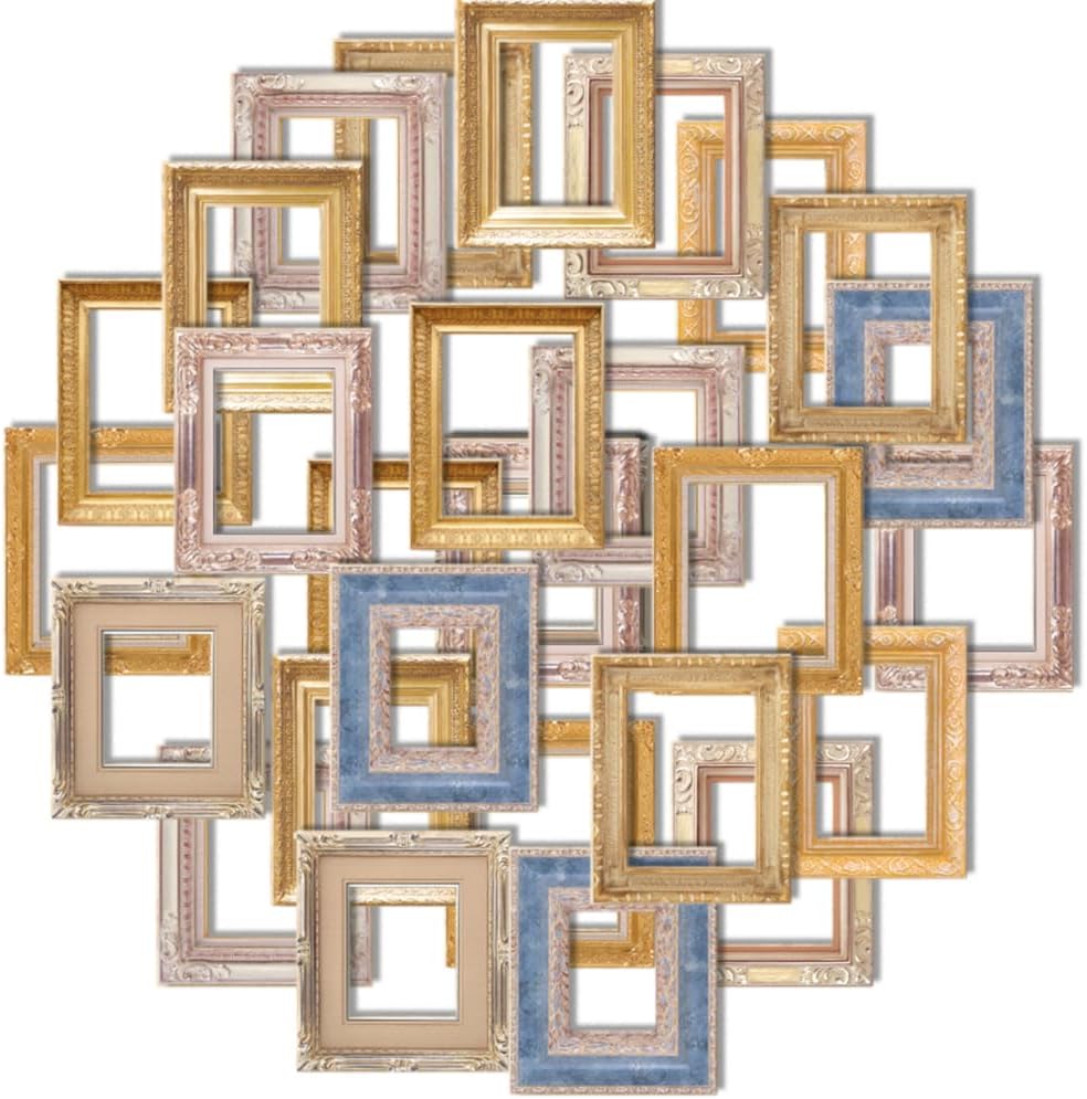 Vintage Scrapbook Photo Frame Pack