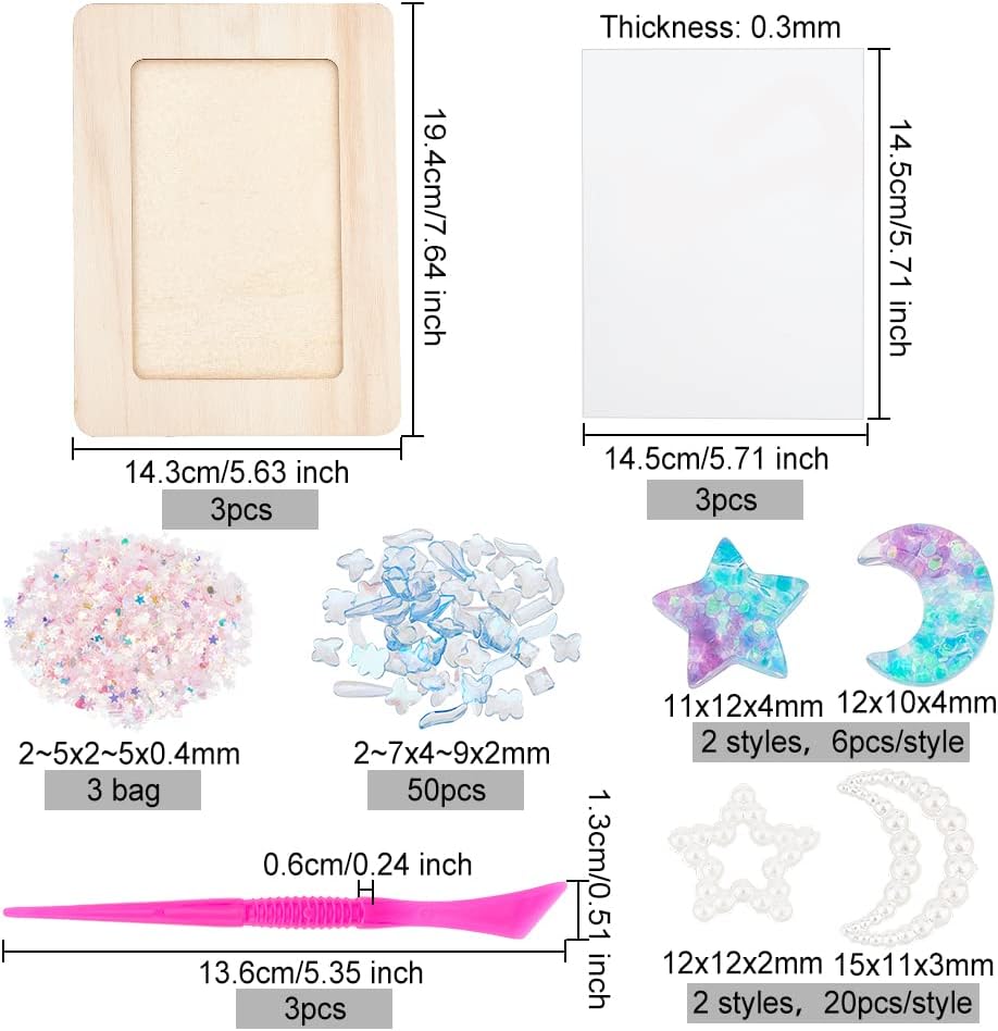 Decorative DIY Photo Frame Craft Kit - Image 2