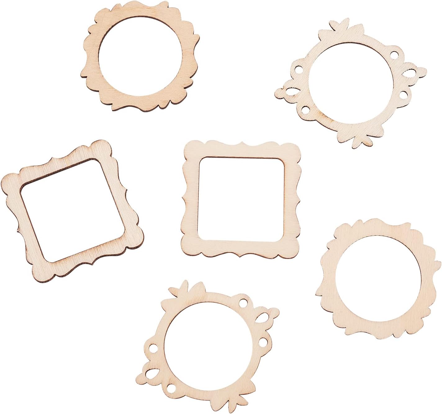 Natural Wood Frame Charms Collection - Image 2