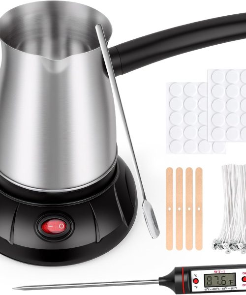 Stainless Steel Wax Melting Pot Kit