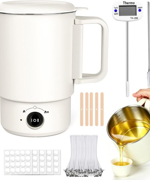 Electric Candle Wax Melting Kit