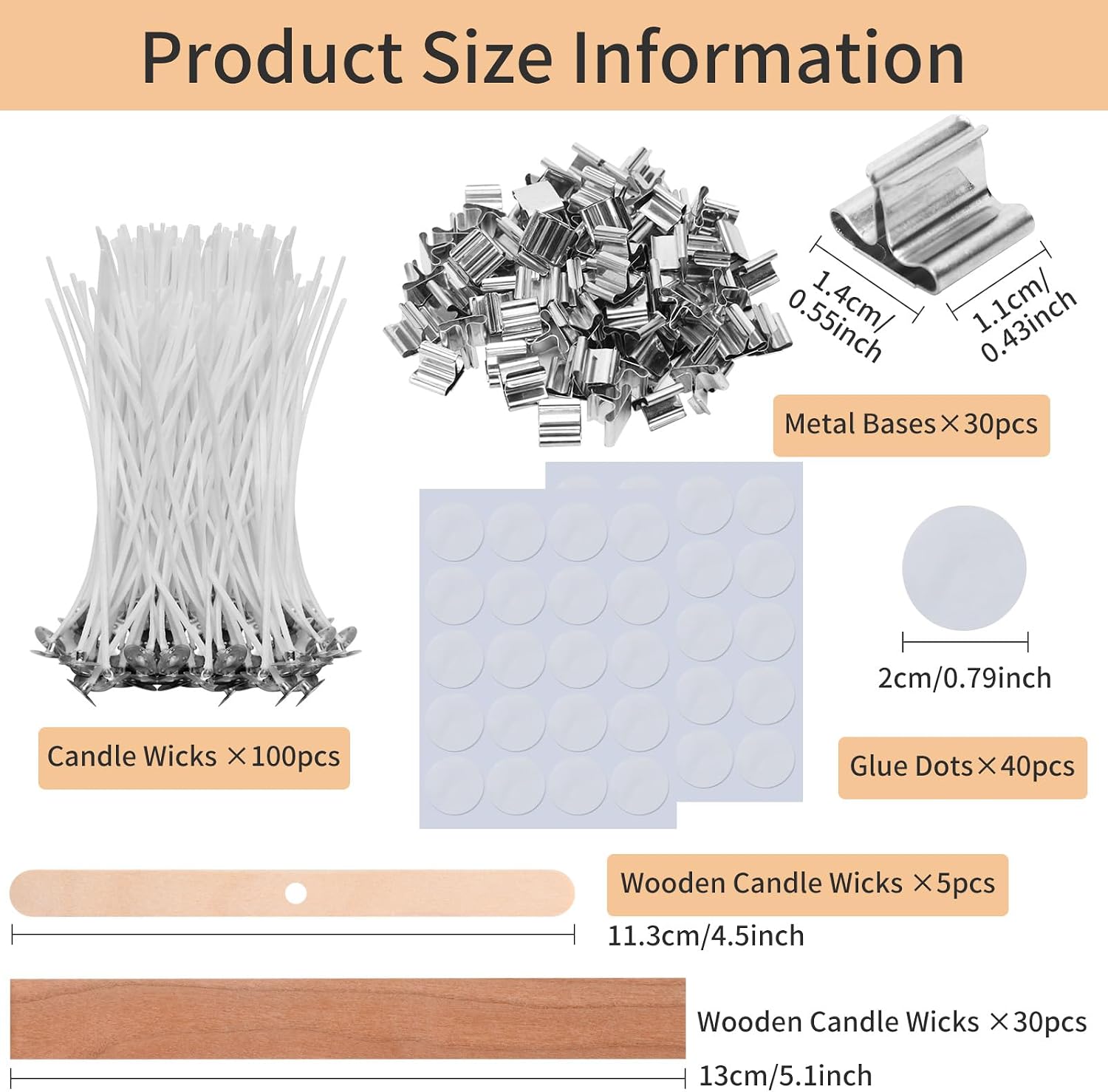 Wooden & Cotton Wick Collection - Image 2