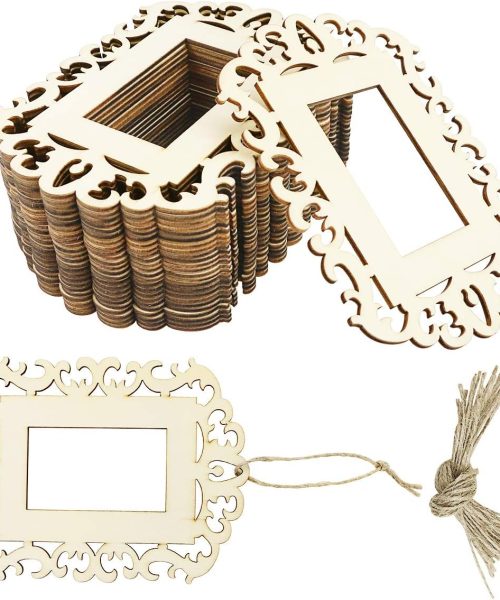 Rustic Wooden Hanging Photo Frames