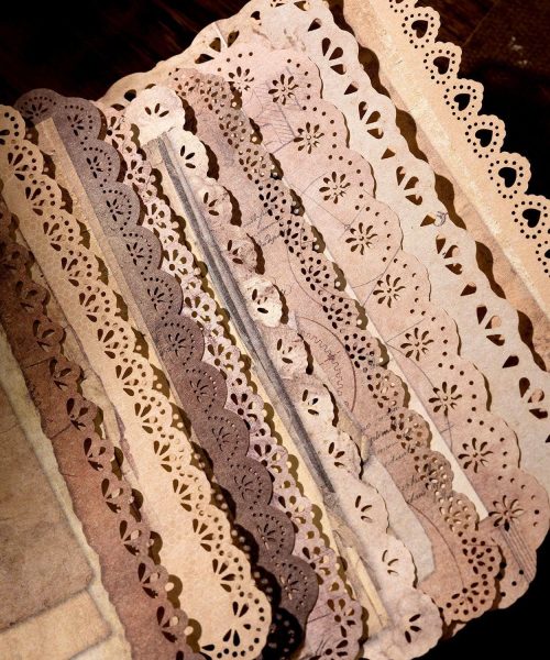 Vintage Lace Scrapbook Paper Collection